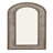 Aryssa Mikayla Arch Wood Accent Mirror