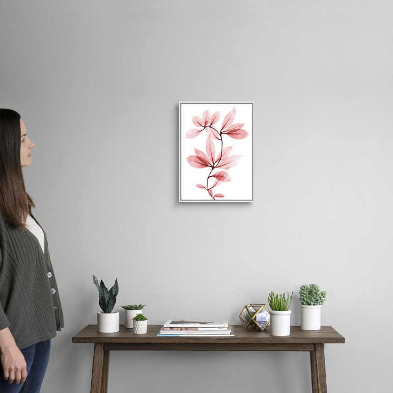 "Coral Wonder 1" par Albert Koetsier, reproduction d’art sur toile, H 18 po x l 14 po x P 1,75 po, Toile blanche encadrée