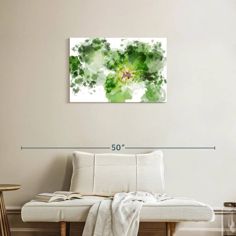 Vert floral Avery, H 20 po x l 30 po