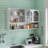 Four Doors Wall-Mounted Storage Solution for Enhanced Organization and Decluttering-353682335