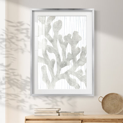 Watercolor Metric I - Toile tendue avec châssis