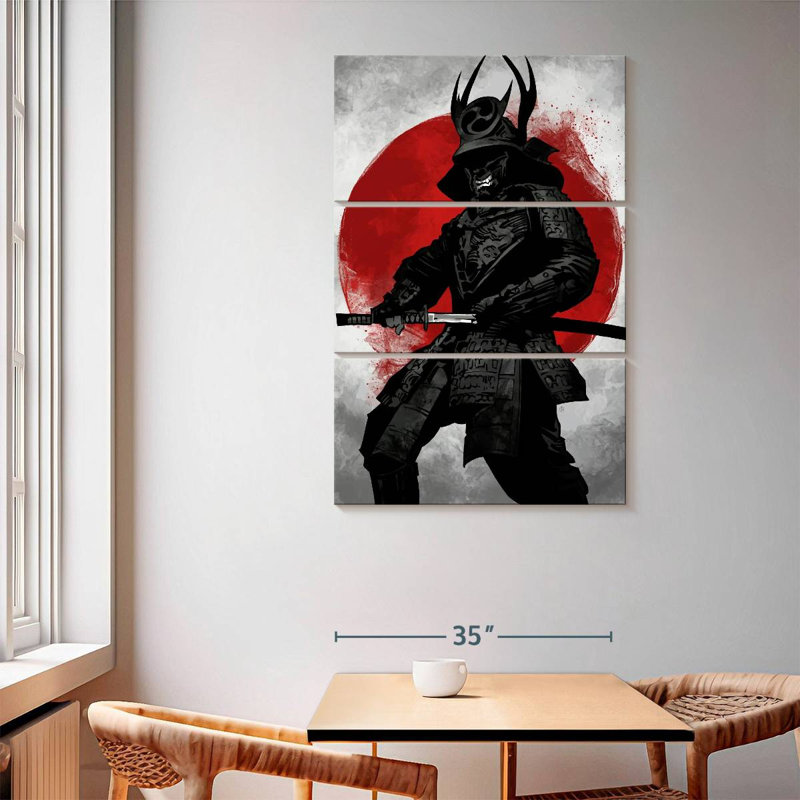 Leisha Samurai II, 65" H x 42" W