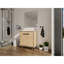Base de meuble-lavabo de 30 pouces (29 5/16 po) sans lavabo, armoire de rangement avec portes, bois d'ingénierie-130611494-130611495