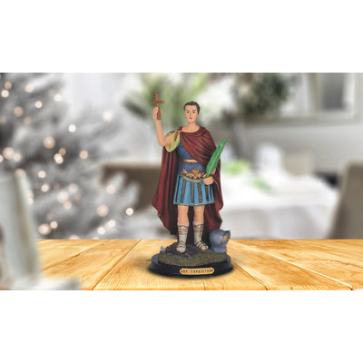 Munha Saint Expeditus Holy Religious Figurine