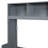 Gray Full Size Bed, Multifunctional Wall Tailor Layout, 107.5"L Product Depth