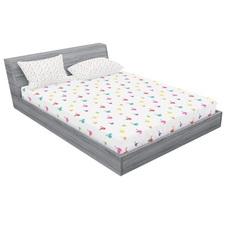 Microfiber Sheet Set, Full Sheet Set with Fitted Sheet