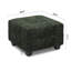 Repose-pieds rembourré en lin et velours Buckleton-1381077279