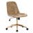 Keavey 23" Wide Leather Mid Back Mid-Century Modern Office Chair -101644277-101644282