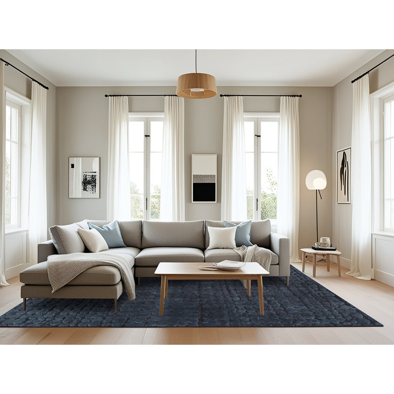Tapis abstrait moderne 4404, Rectangle 8 pi x 10 pi