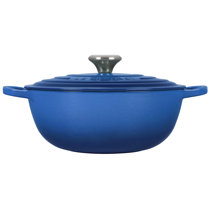 Lodge 3.6-quart Enameled Cast Iron Casserole, Blue  Dutch Ovens &  Casseroles - Shop Your Navy Exchange - Official Site