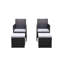 Fauteuil de patio avec repose-pieds Engelman