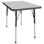 Rectangle T-Mold Adjustable Height Activity Table