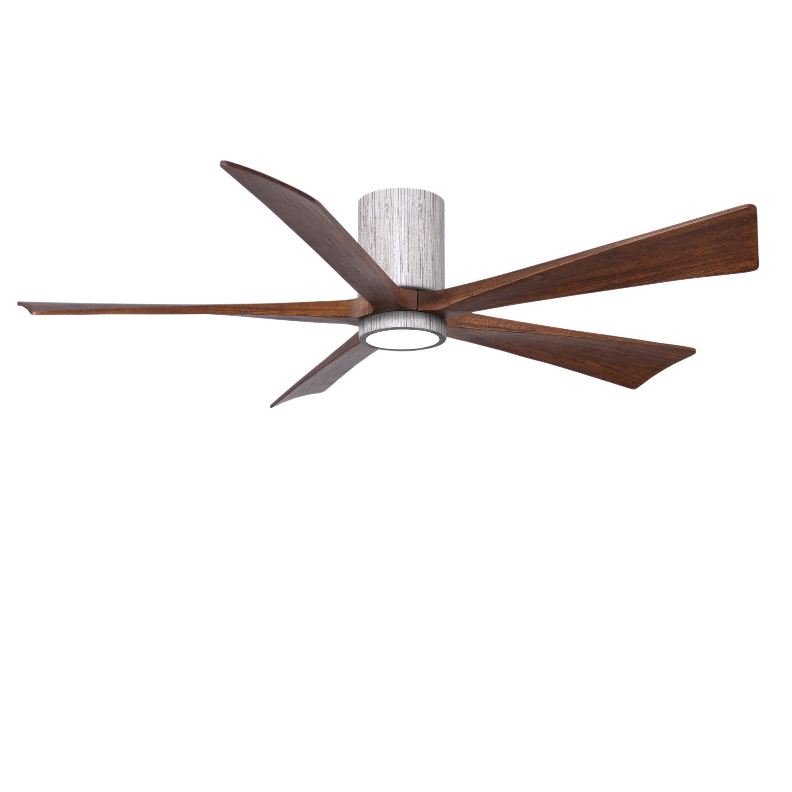 Irene 5 - Blade LED Ceiling Fan with Light Kit Included, Barn Wood Tone, 60", Walnut Tone