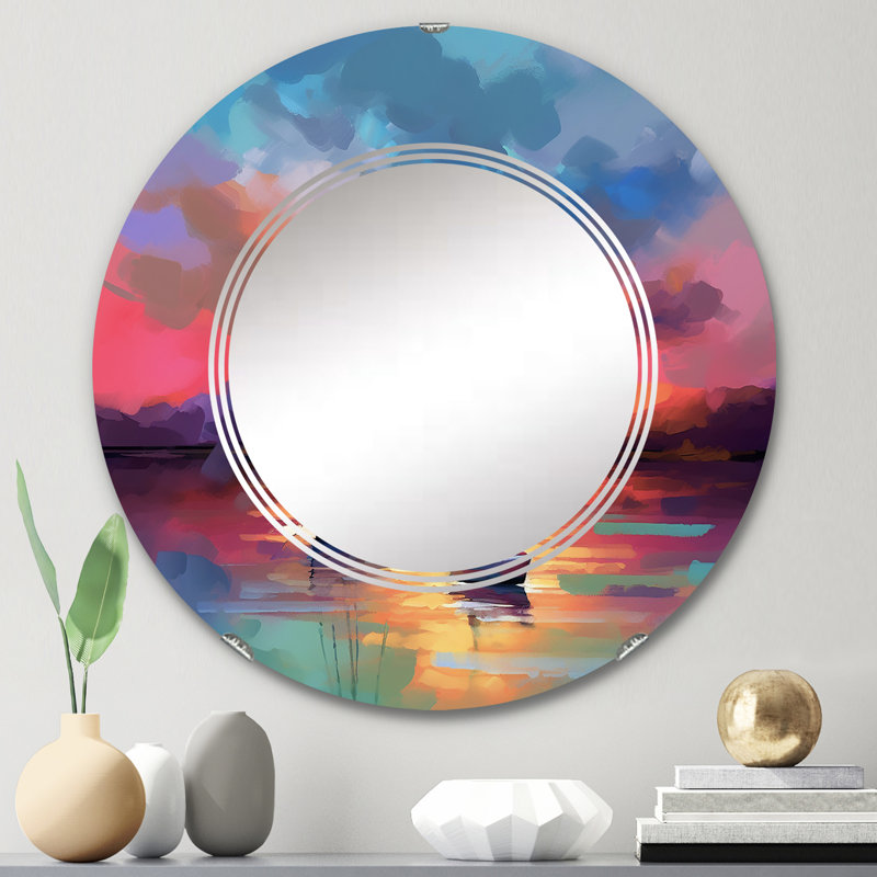 Miroir mural Ancolie, 24 po x 24 po