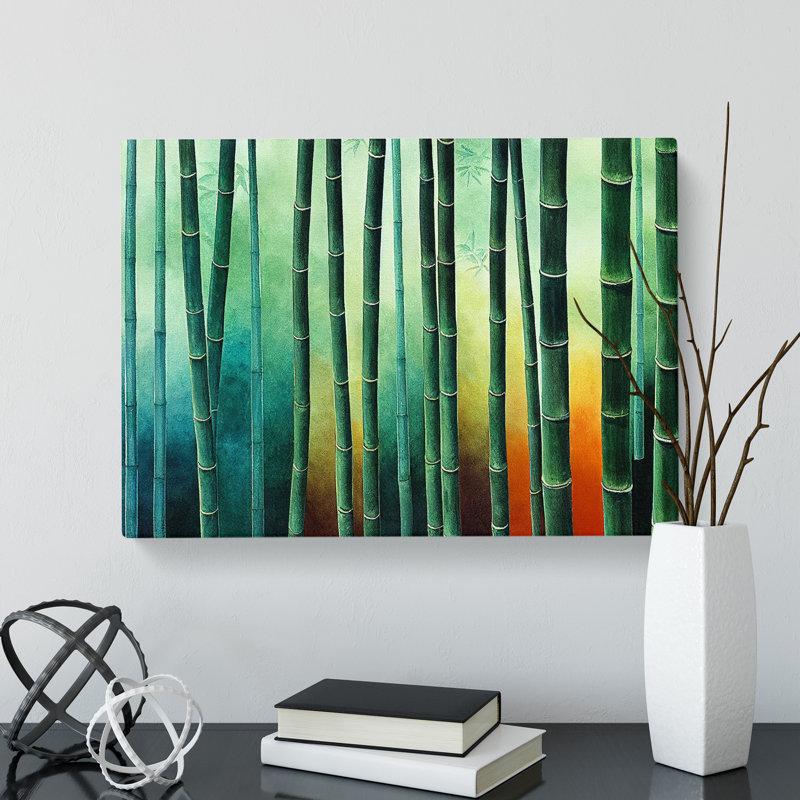 Bamboo ForestVol.3 - Wrapped Canvas, 35cm H x 50cm W x 3cm D