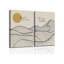 2 Piece Wrapped Canvas Print-383122518