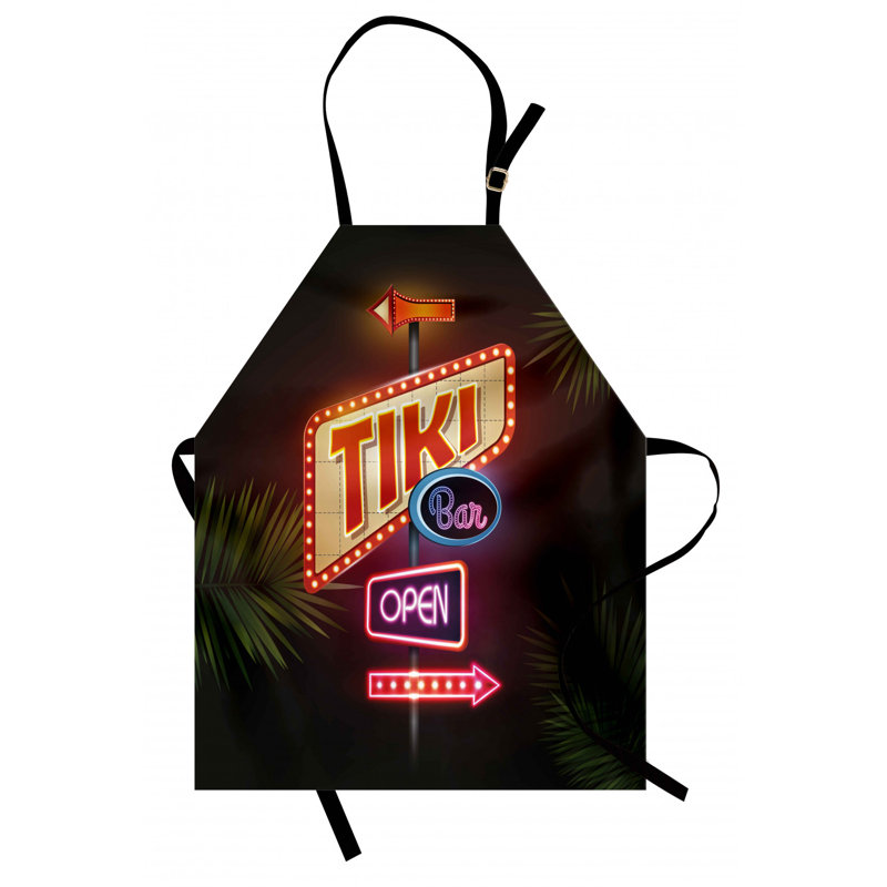 Tablier de bar tiki