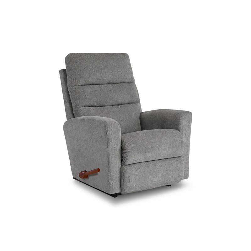 Liam Manual Rocking Recliner, Dark Gray