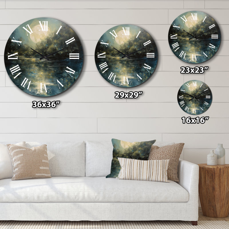Metal Wall Clock, Small