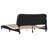 vidaXL Bed Frame without Mattress Hvar Black and White 152x203 cm Faux Leather-1397079128-1397079130