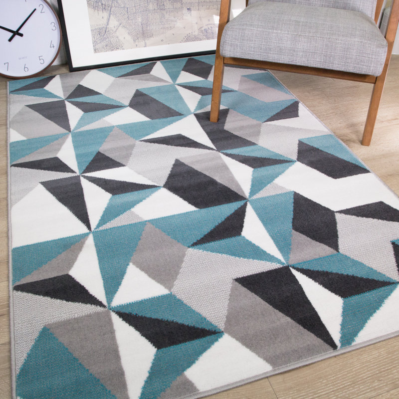 Arlo Geometric Area Rug, Rectangle 240 x 330cm