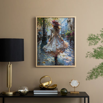 «WOMEN Series DCC XXXVII», reproduction encadrée - bois massif
