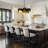 Grigor 5-Light Dimmable Drum Geometric Chandelier