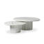 Stuart Marble Coffee Tables-White Calacatta Marble-1339497067