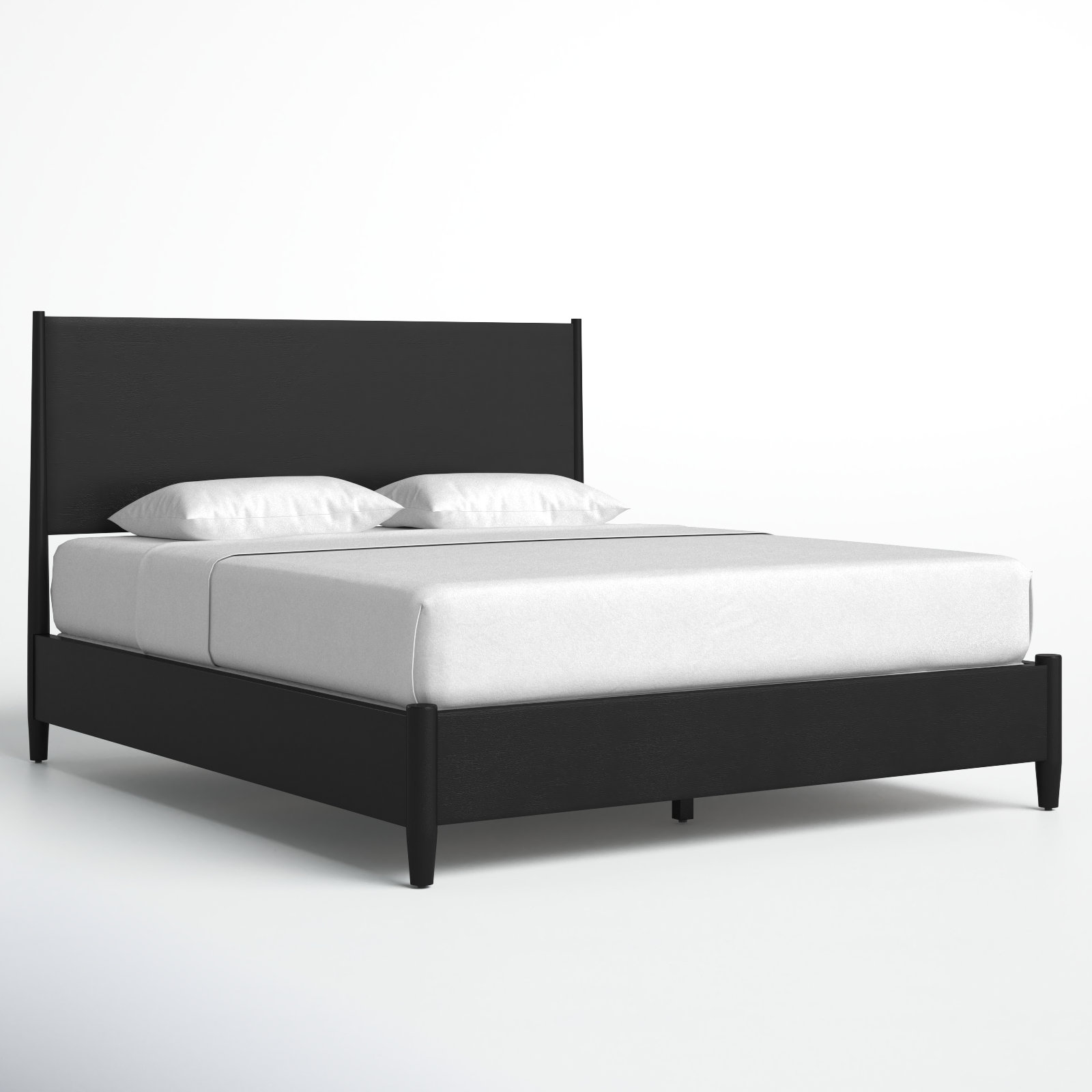 Williams Mahogany Bed, King, Black