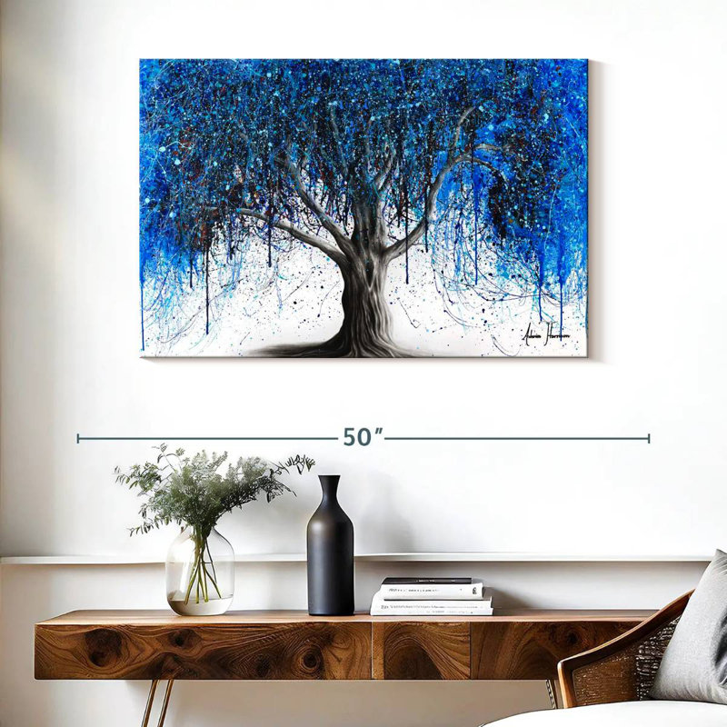 Harnek Blue Moonlight Tree, 26" H x 39" W