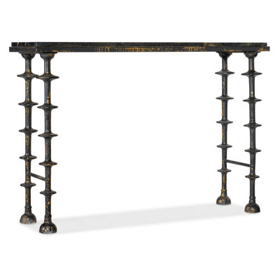 Melange 50'' W Stone Console Table