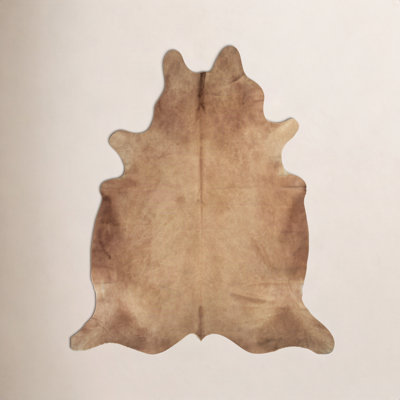 Charlize Natural Beige Handmade Cowhide Rug