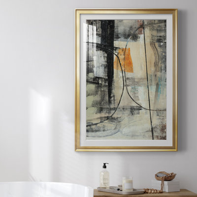 34_Persistance II, reproduction encadrée de qualité supérieure - prête à être accrochée