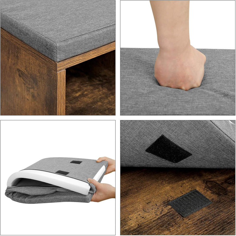 10 Pair Shoe Storage Bench