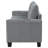Grey Upholstered Sofa