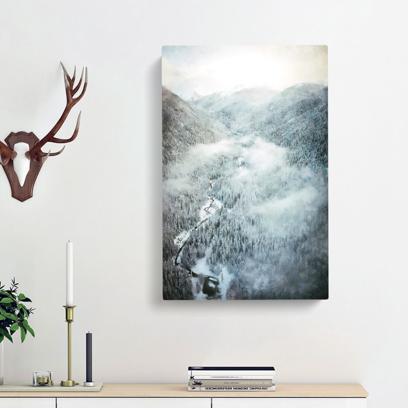 Forest In Winter - Wrapped Canvas, 60cm H x 40cm W x 3cm D