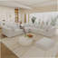 Boneless Cloud Sofa,Corduroy Fabric,Deep Seat Couches,Double-Layer Design,Removable Cushion-96770064