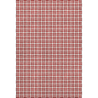 Premium Machine Washable Prisco Red Rug
