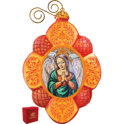 Derevo 3'' Handmade Hanging Figurine Ornament