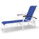 Askar Outdoor Rust-Resistant Metal Chaise Lounge