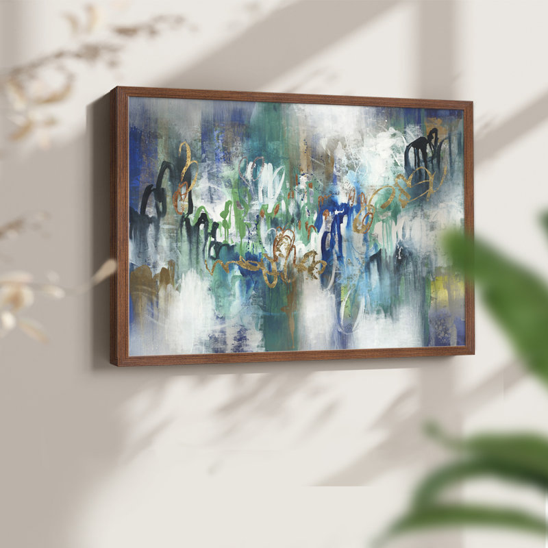 Felicity - Impression encadrée - Restickable, Noyer, H 16 po x l 20 po