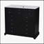 Solid Wood Frame Bathroom Storage Cabinet-589570655