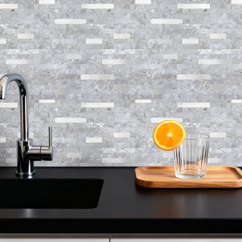 No Subject Wall Decals, Grey/Silver