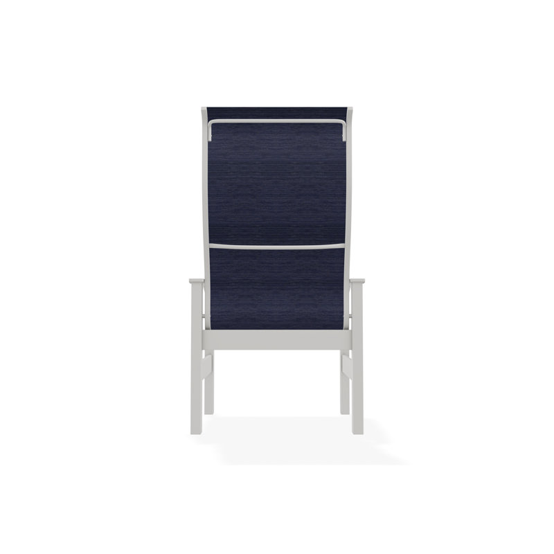 Fauteuil Leeward Sling, Indigo Collect, Neige