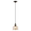 Luminaire suspendu en forme de cloche à 1 lumière Wahl-71749092-71749091