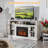Akper TV Stand Fireplace for TVs up to 65" Fireplace-1518099655
