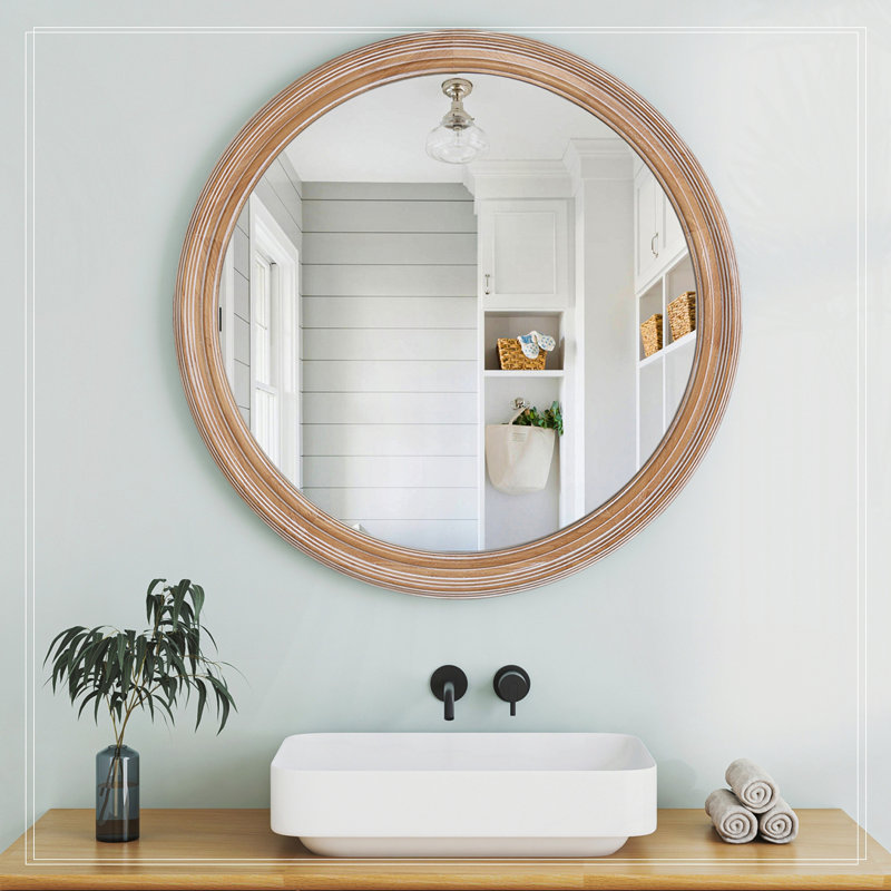 Miroir mural 27,5 po, 23,62 po x 23,62 po