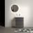 24'' Single Bathroom Vanity with Plastic Top