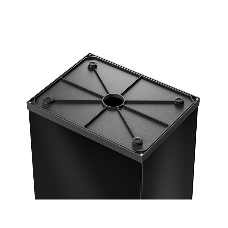 Poubelle 9,2 gallons Big Box, Noir