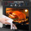 Cuisinière à gaz propane encastrable CAMPLUX Elite Series 21 pouces, 3 brûleurs, 1,8 pi³, avec four, protection contre l'extinction de la flamme et boutons rétroéclairés - Noir